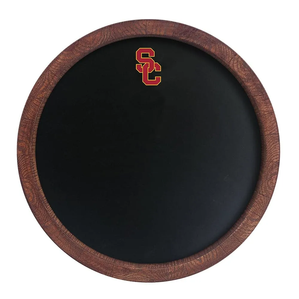 USC Trojans: Chalkboard "Faux" Barrel Top Sign
