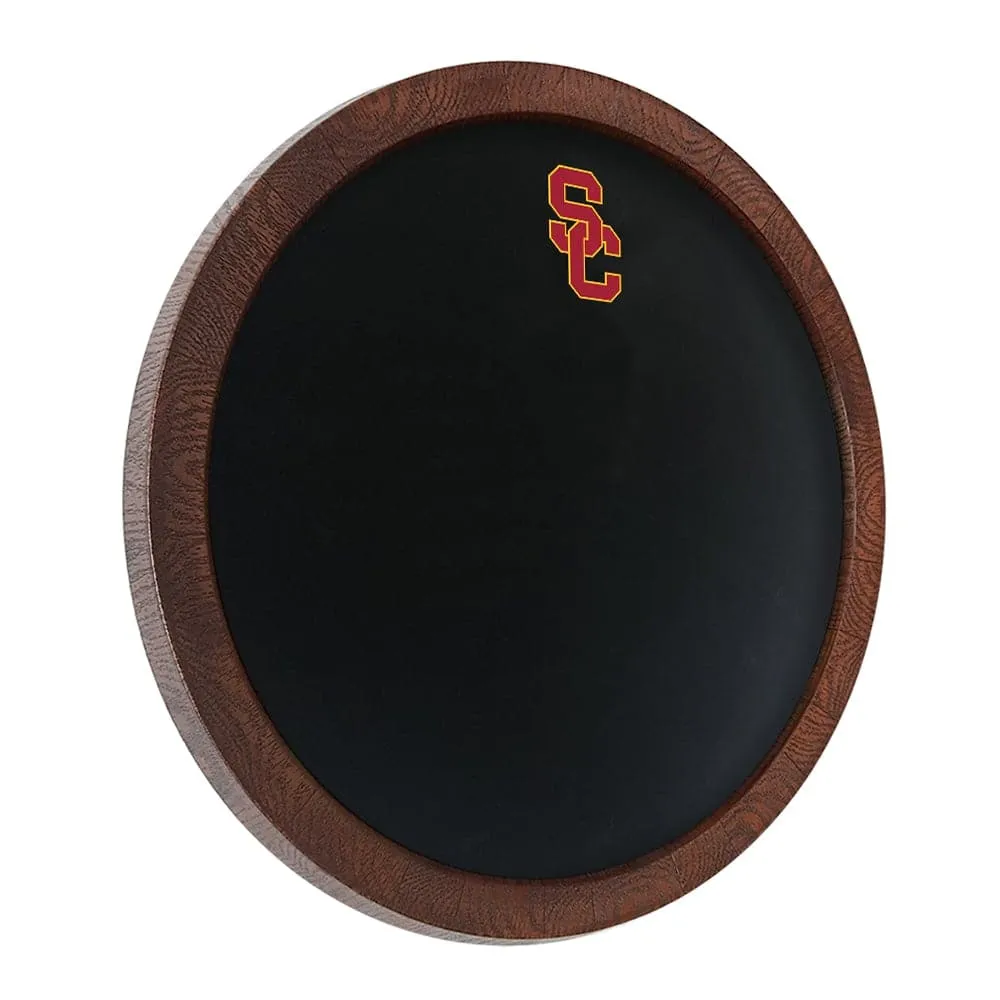 USC Trojans: Chalkboard "Faux" Barrel Top Sign