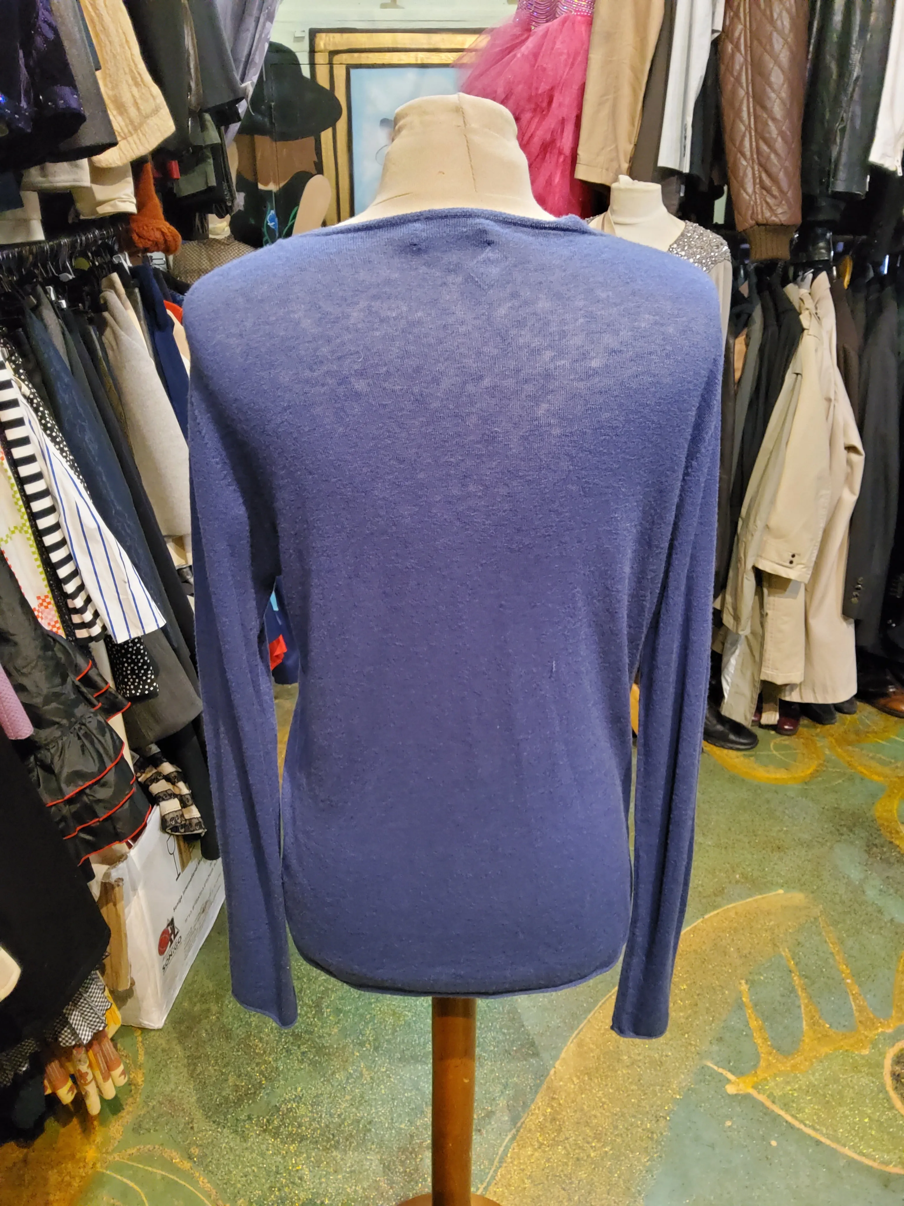 V-neck sweater
