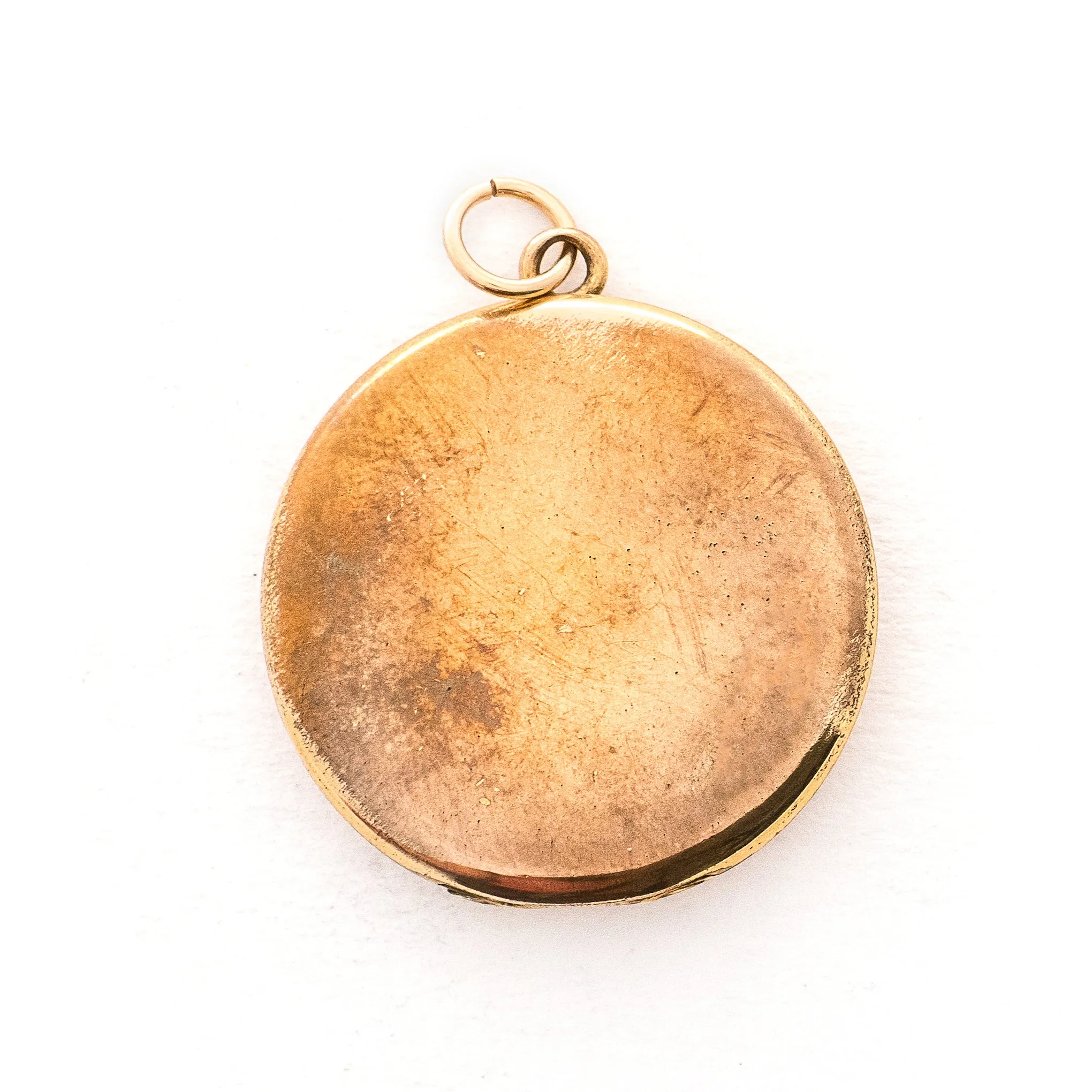 Victorian Crescent & Starburst Antique Locket