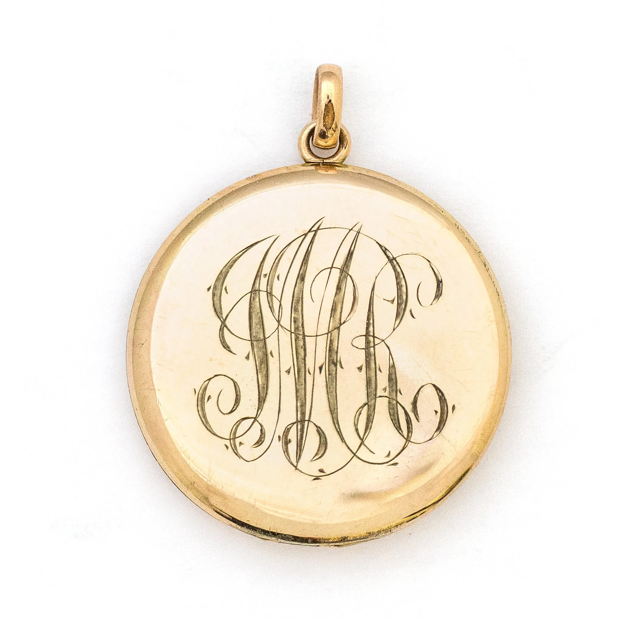 Victorian Rose Garden Antique Locket