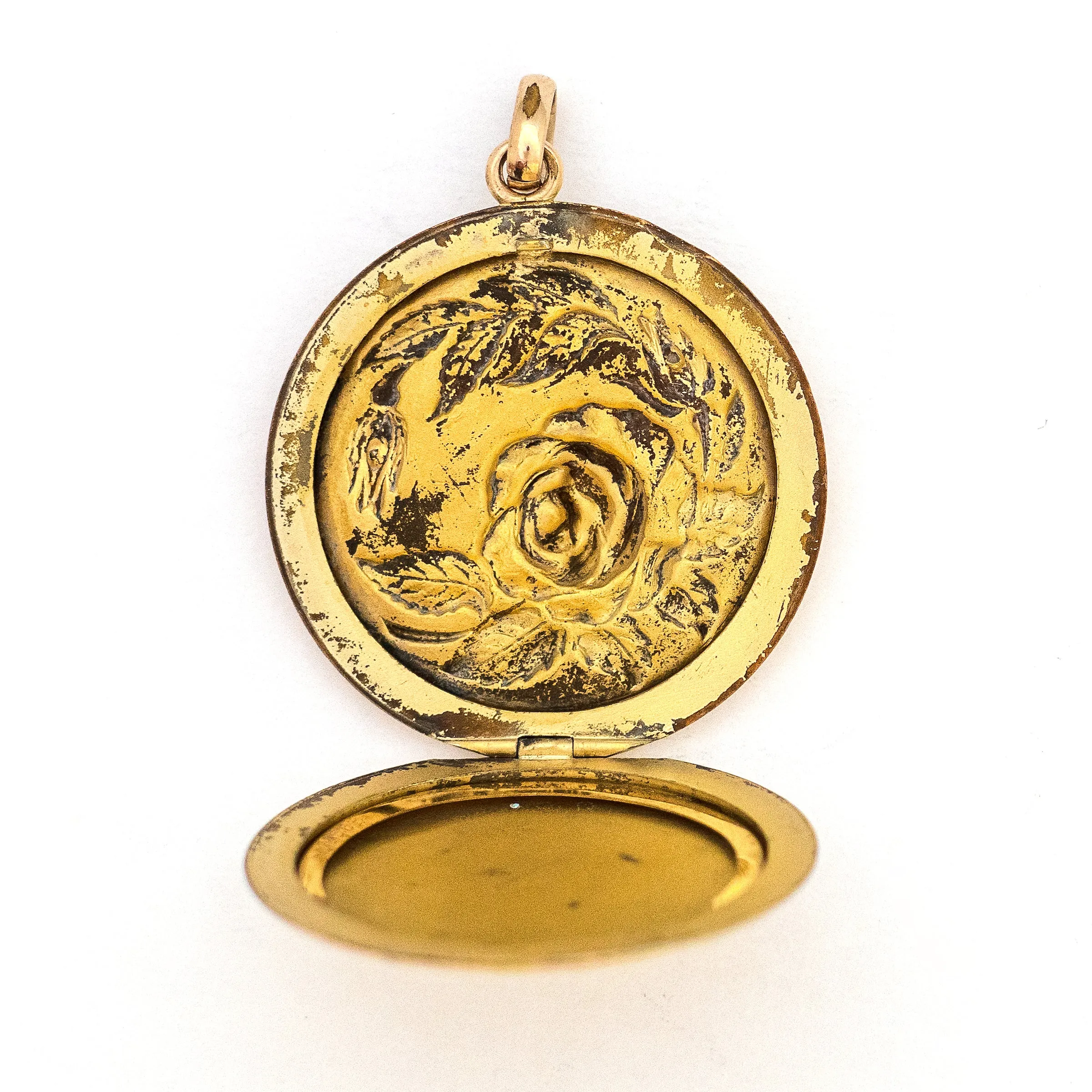 Victorian Rose Garden Antique Locket