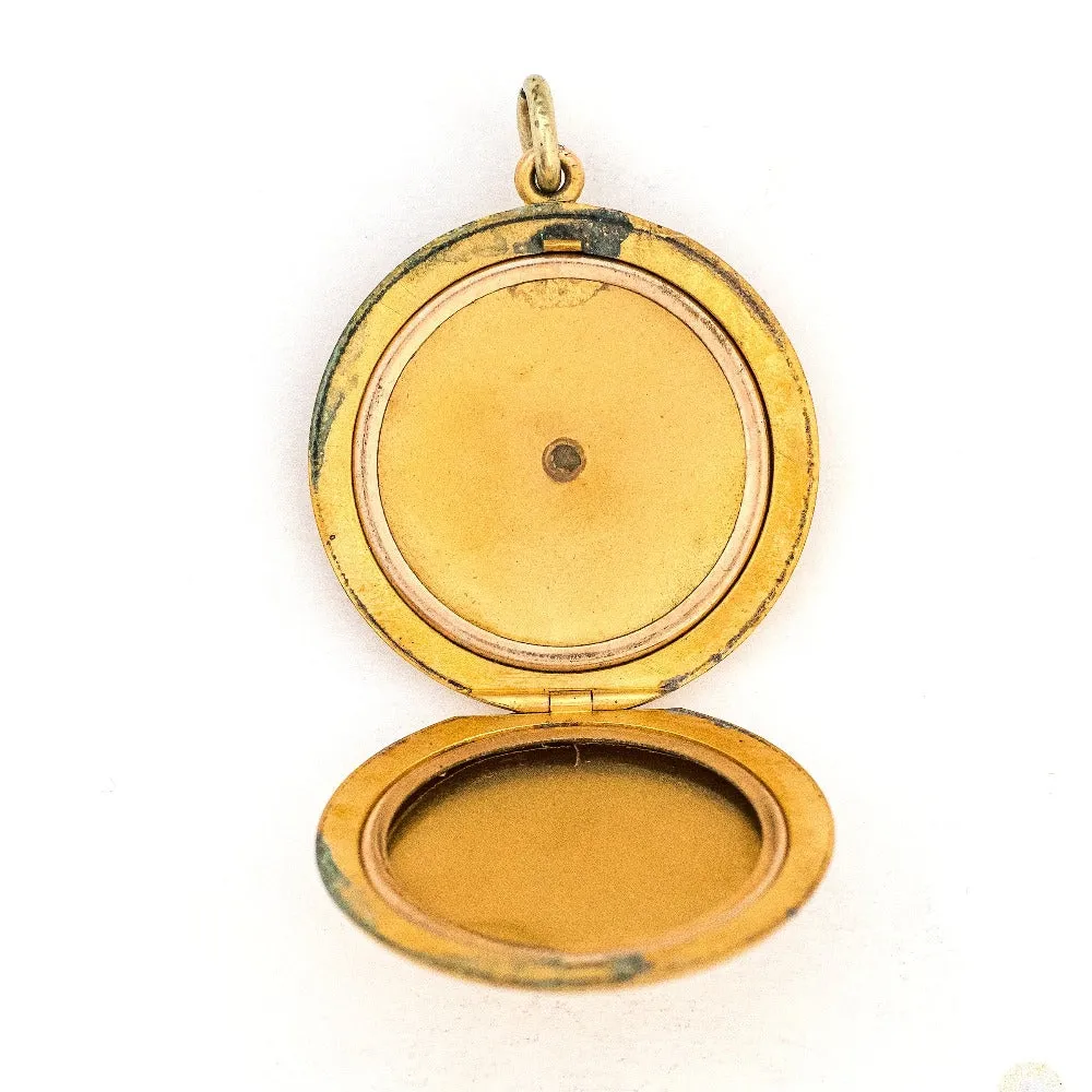 Victorian Starburst Antique Locket