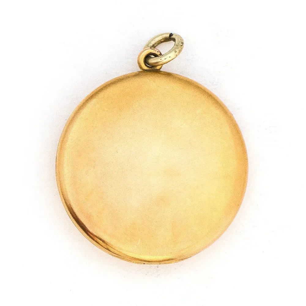 Victorian Starburst Antique Locket