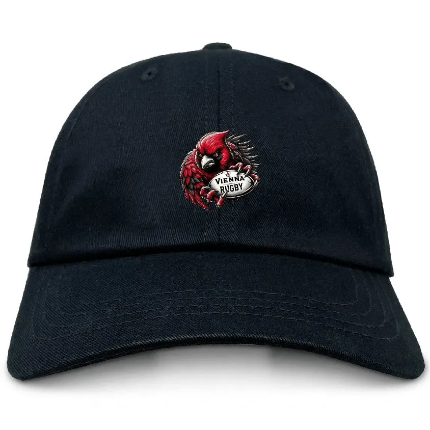 Vienna Rugby Adult Low-Profile Cotton Twill Dad Cap