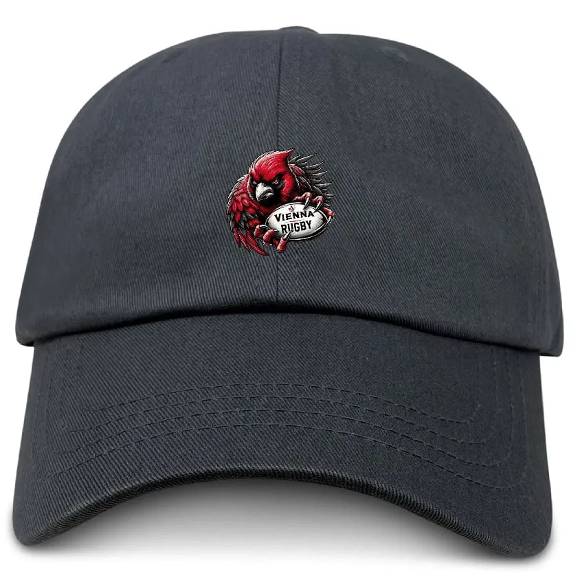 Vienna Rugby Adult Low-Profile Cotton Twill Dad Cap