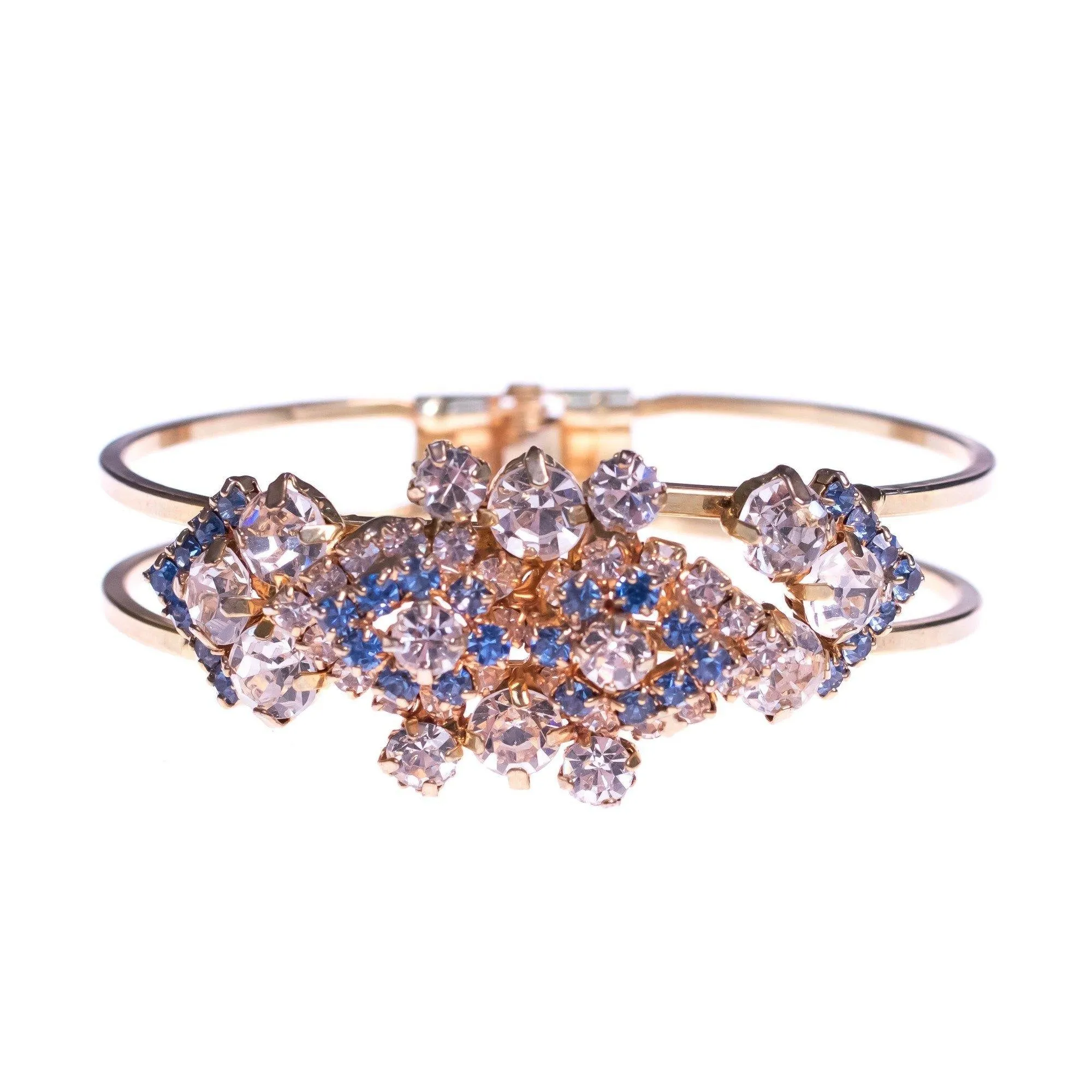 Vintage 1950s Juliana Rhinestone Bracelet with Diamante Rhinestones
