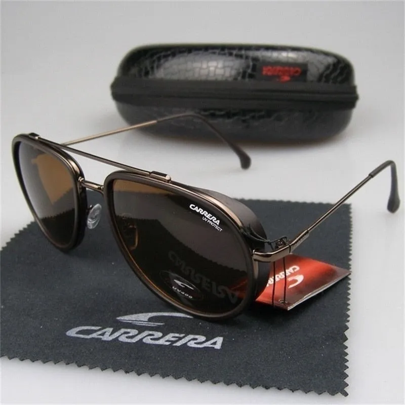 Vintage Aviation Sunglasses Men Women Matte Metal Retro Designer Frame New Fashion Pilot Sun Glasses Hombre