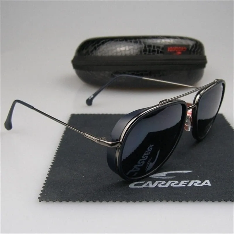 Vintage Aviation Sunglasses Men Women Matte Metal Retro Designer Frame New Fashion Pilot Sun Glasses Hombre