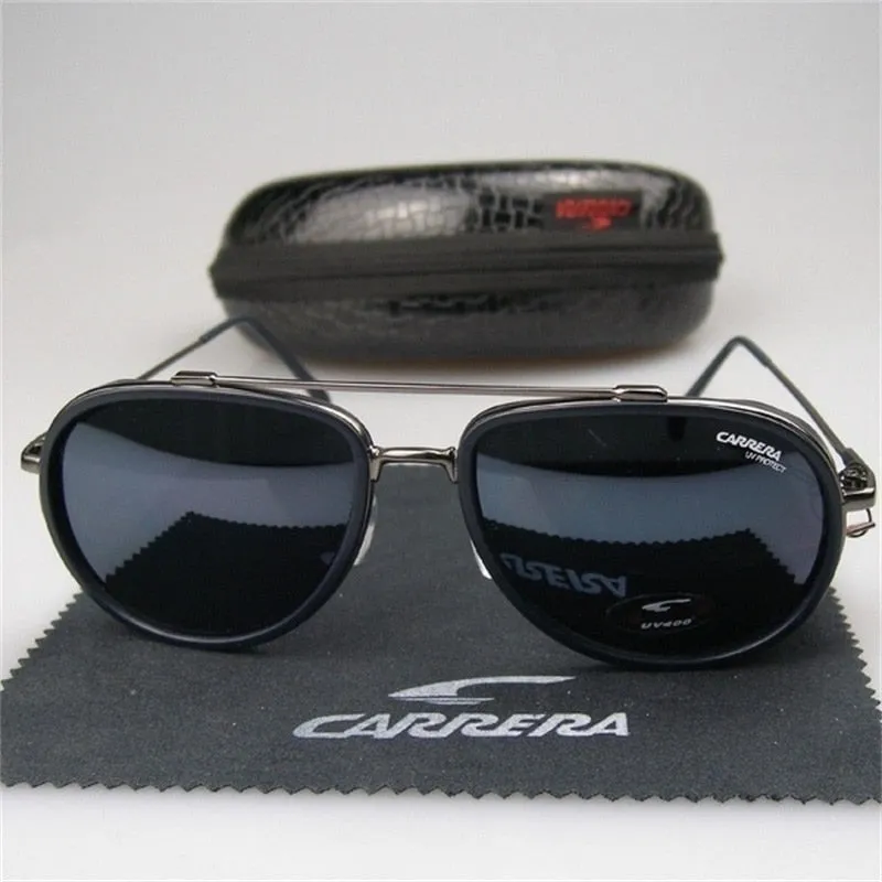 Vintage Aviation Sunglasses Men Women Matte Metal Retro Designer Frame New Fashion Pilot Sun Glasses Hombre