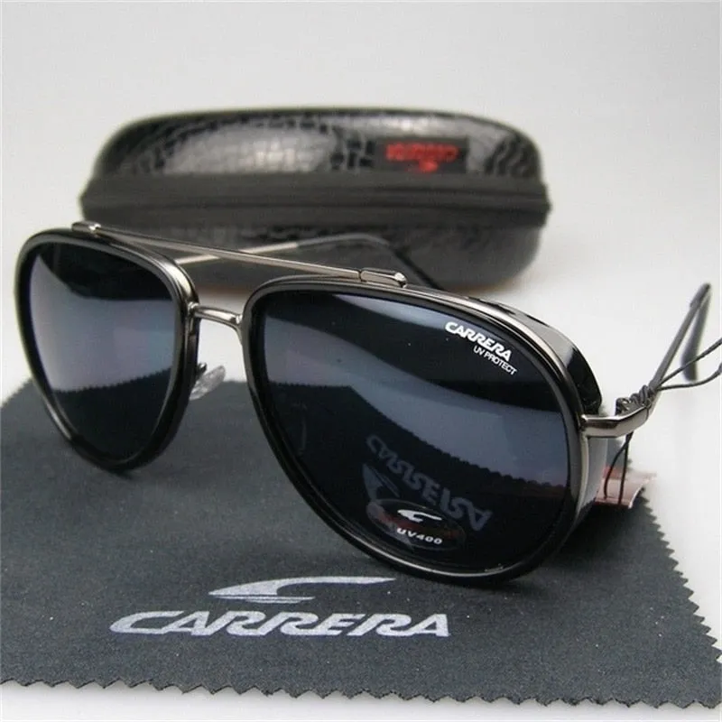 Vintage Aviation Sunglasses Men Women Matte Metal Retro Designer Frame New Fashion Pilot Sun Glasses Hombre