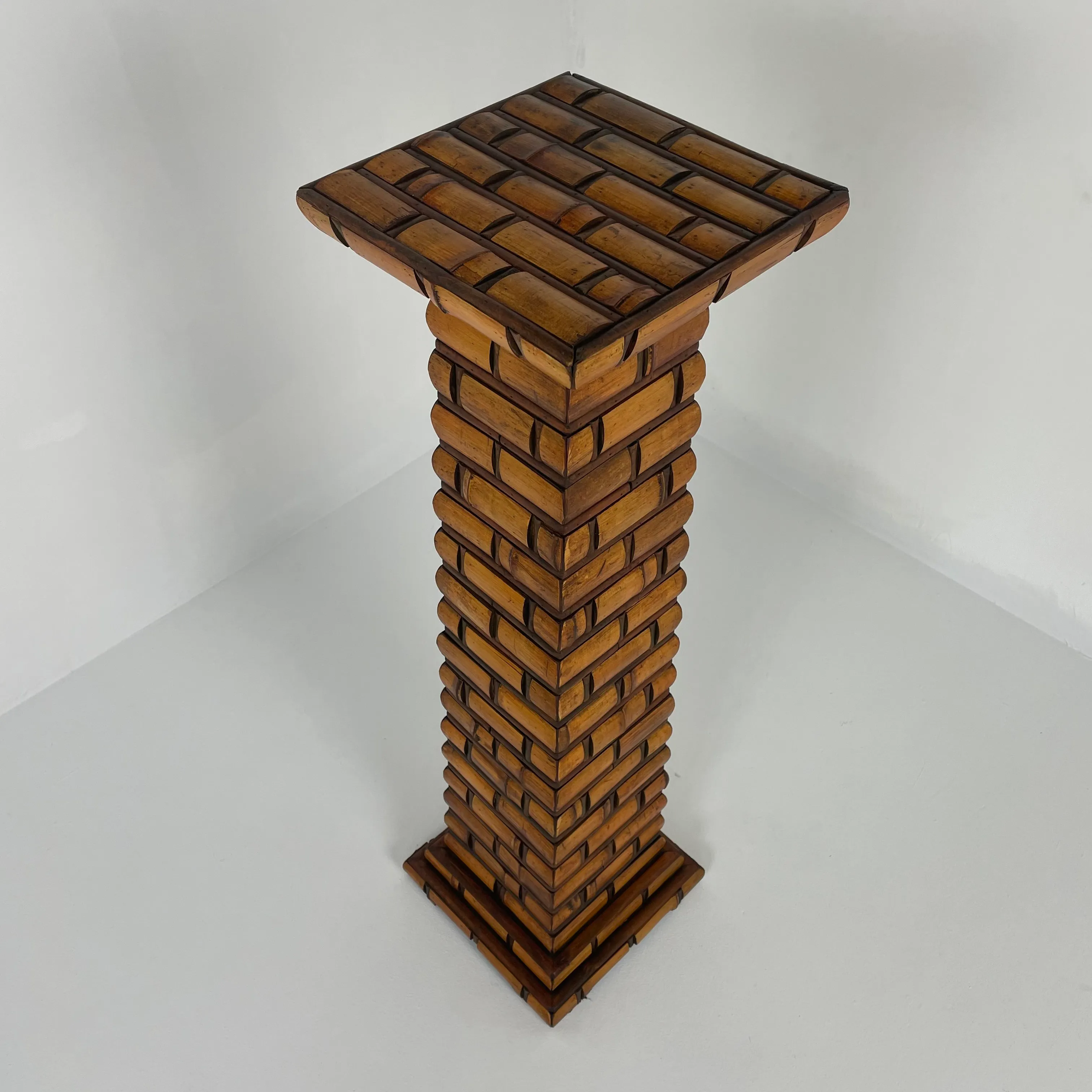 Vintage Bamboo Plant Stand