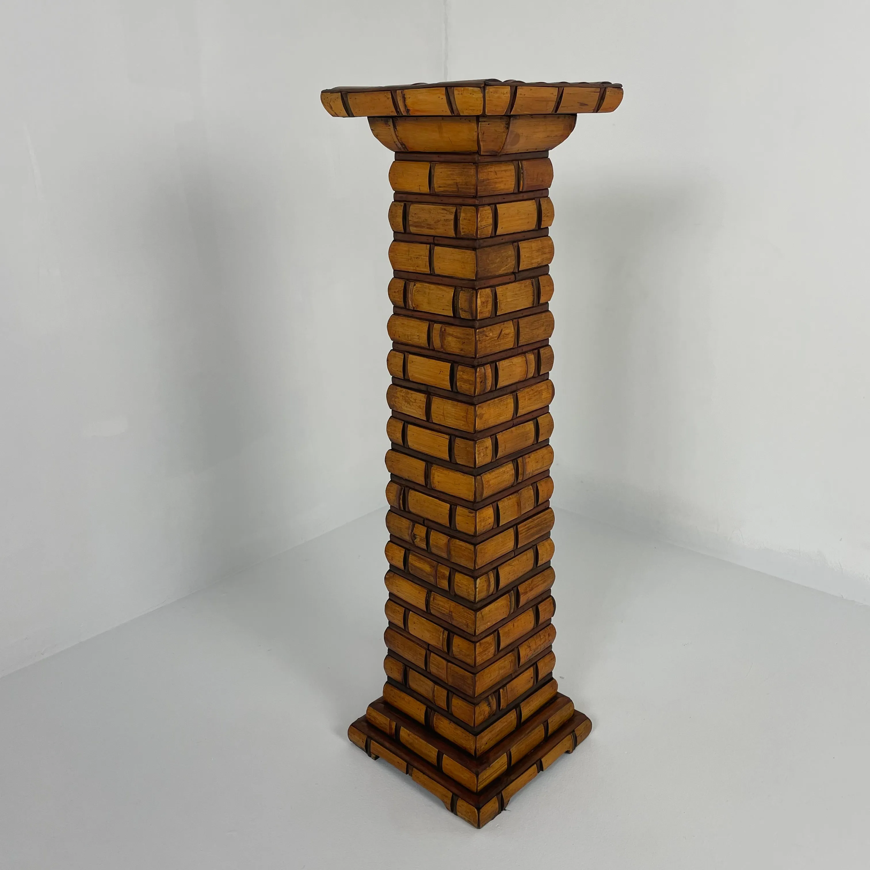 Vintage Bamboo Plant Stand