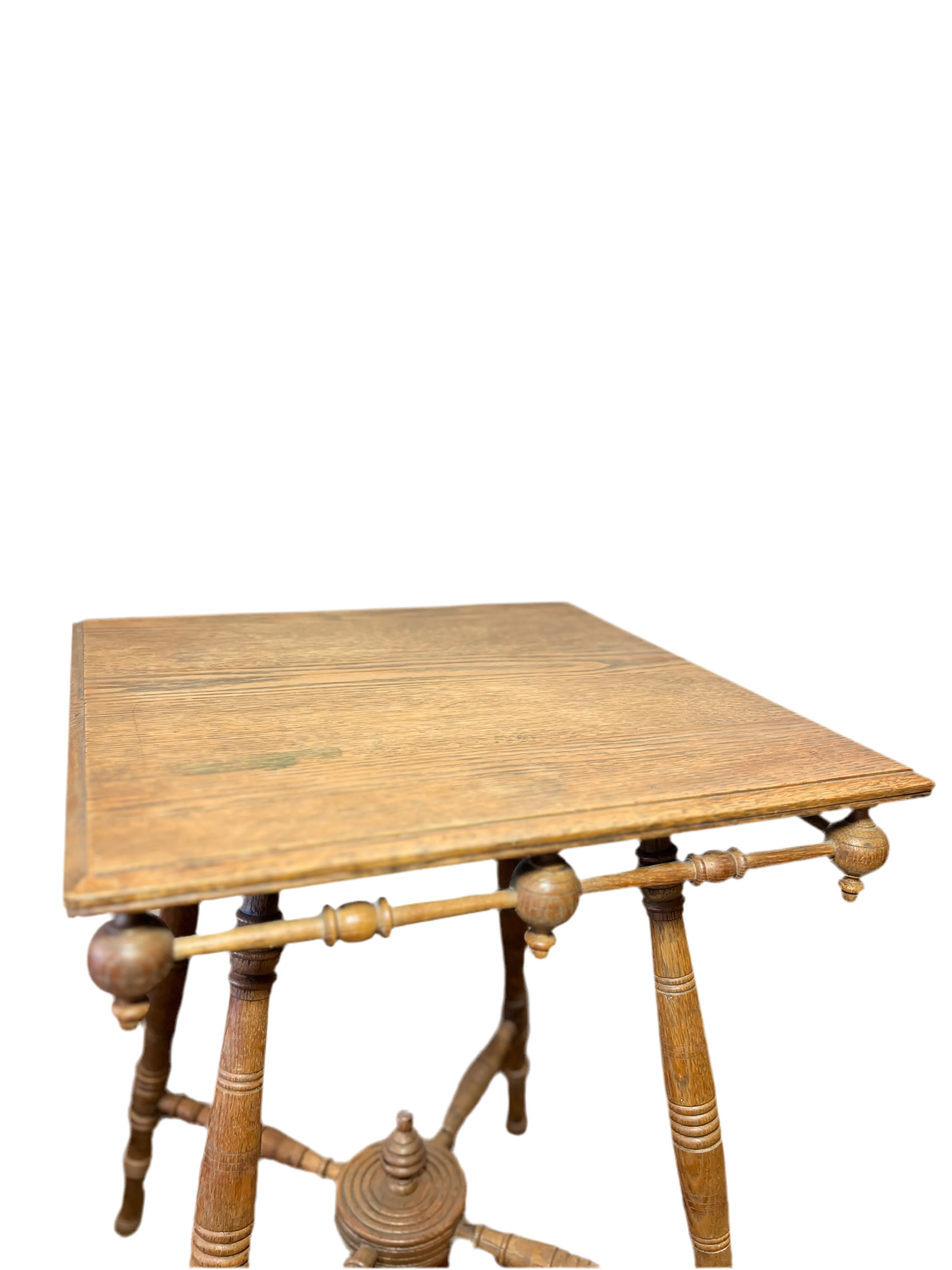 Vintage Carved Wood Parlor Table