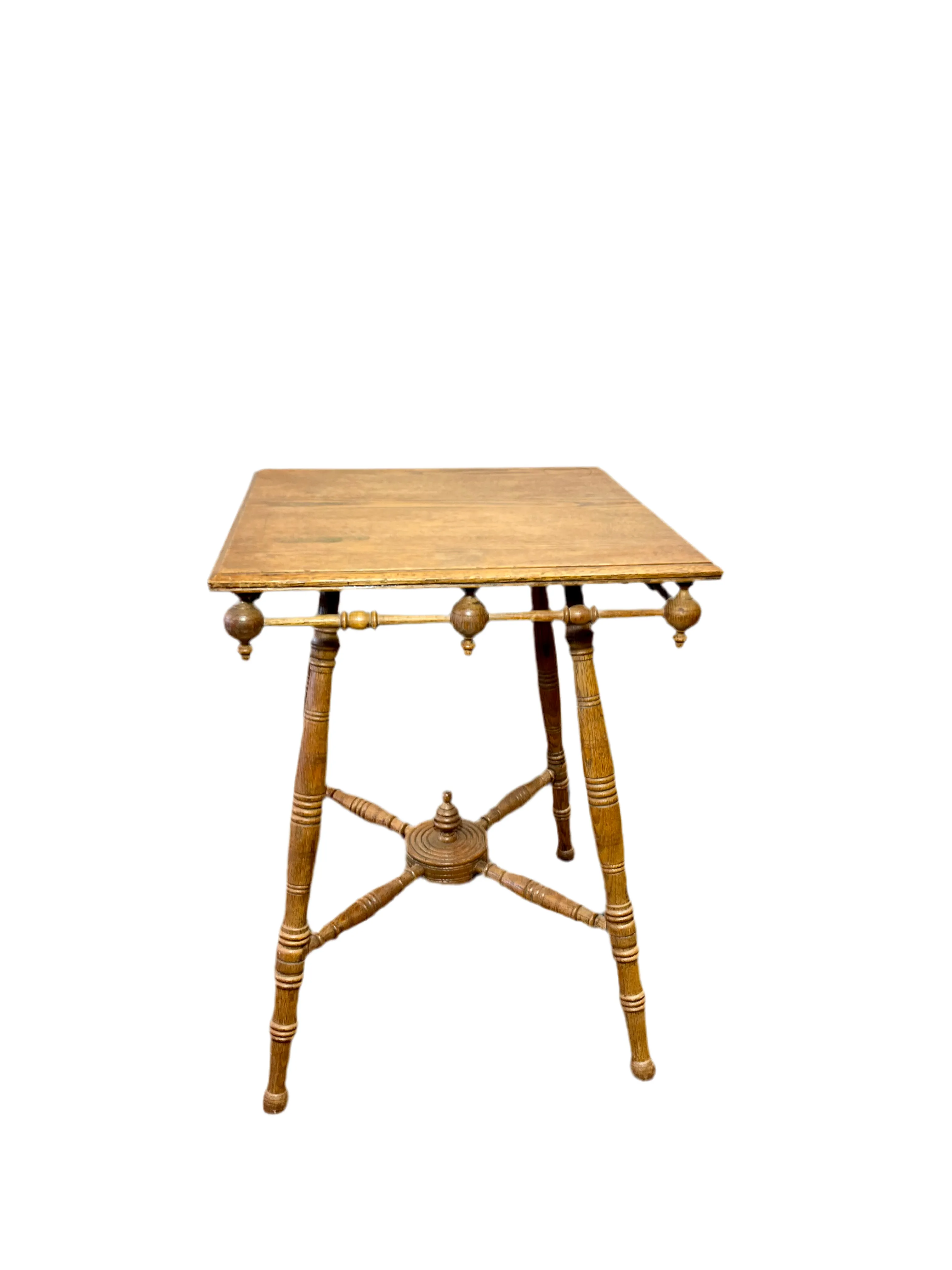 Vintage Carved Wood Parlor Table