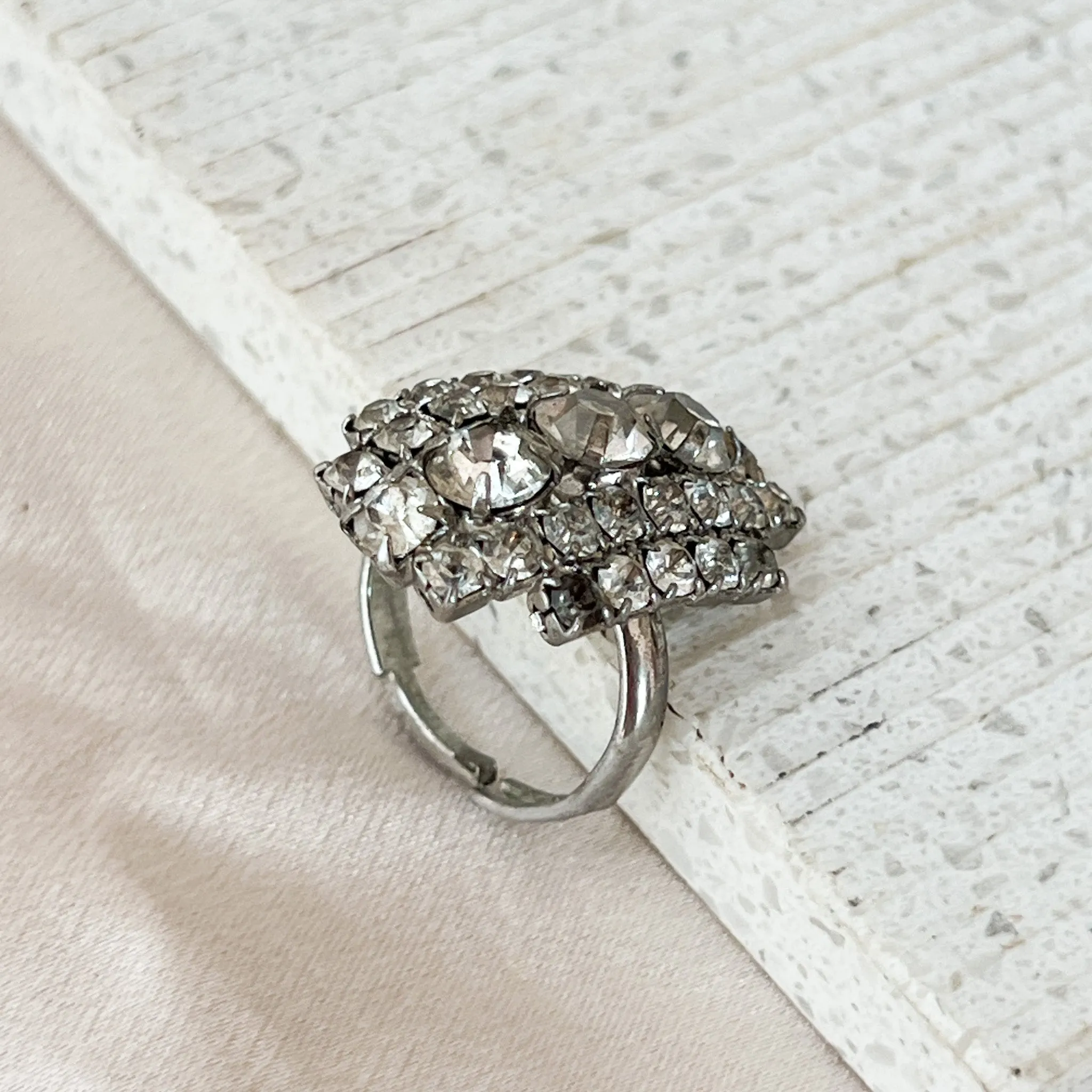 Vintage Deco Glam Ring