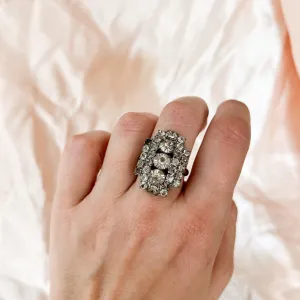 Vintage Deco Glam Ring