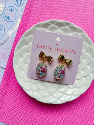 Vintage Flower Earrings