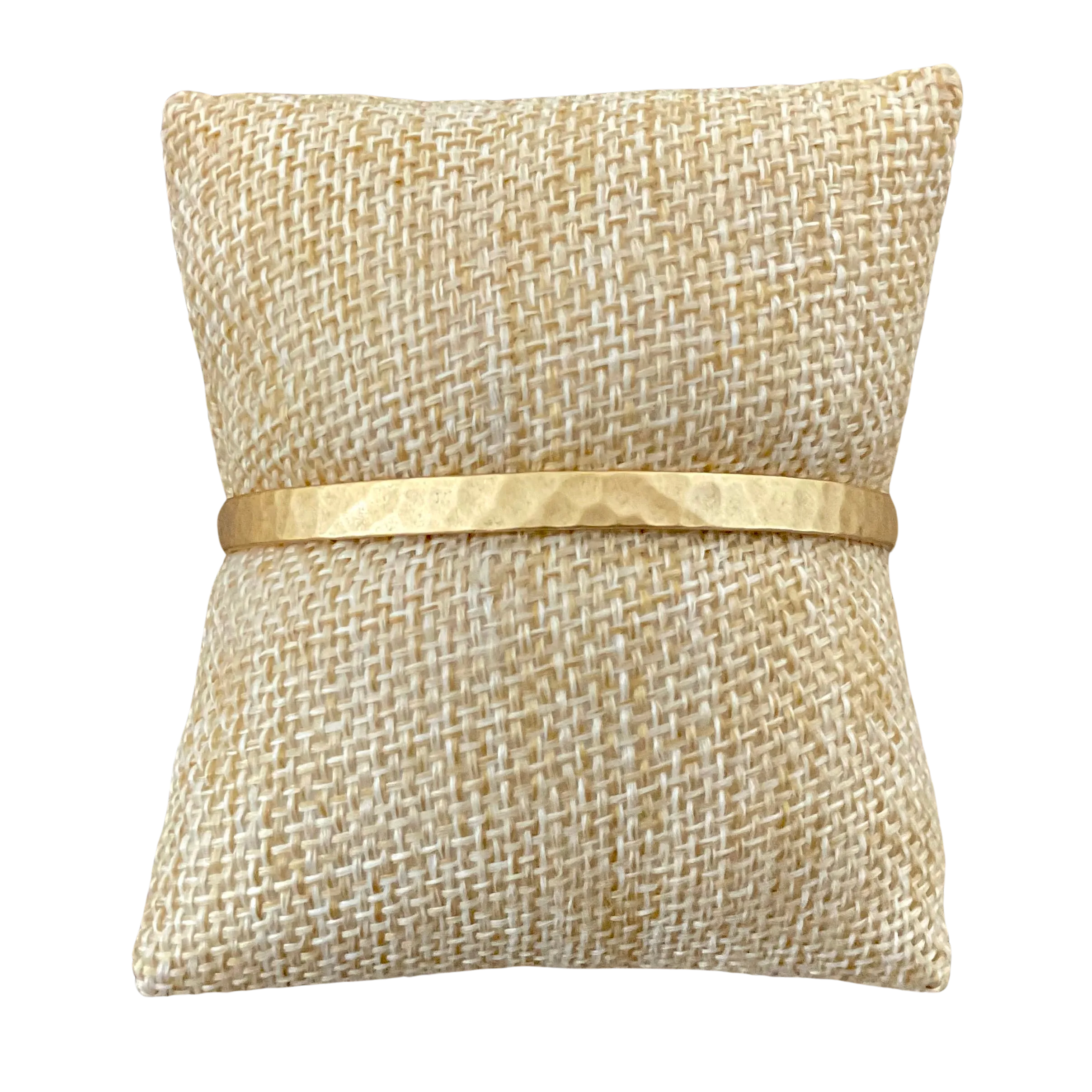 Vintage Hammered Small Gold Bangle