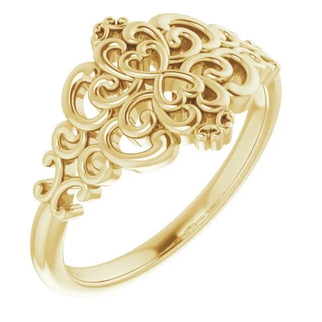 Vintage-Inspired Ring