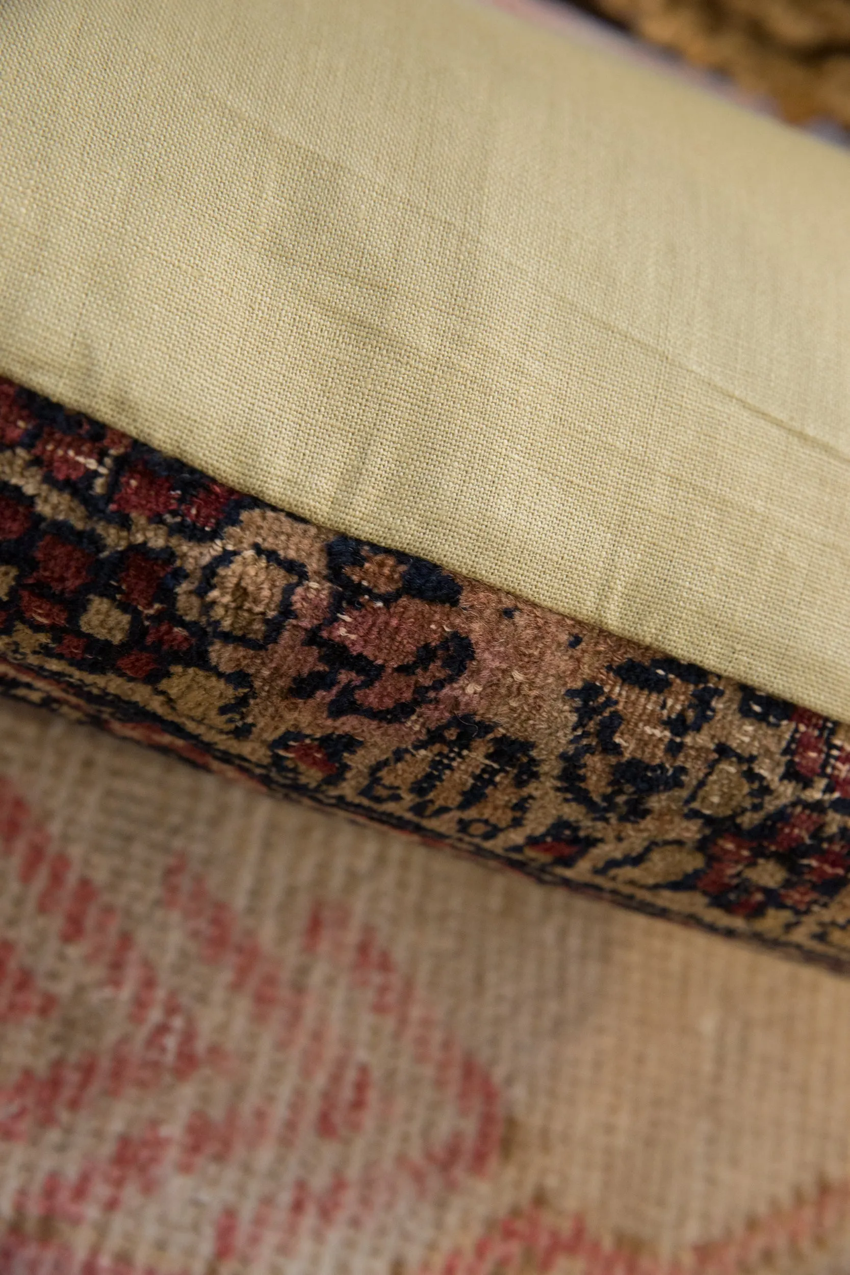 Vintage Rug Fragment Pillow