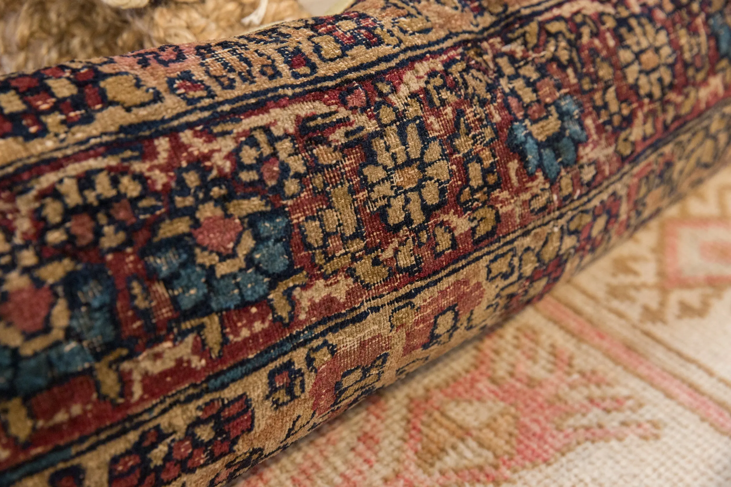 Vintage Rug Fragment Pillow