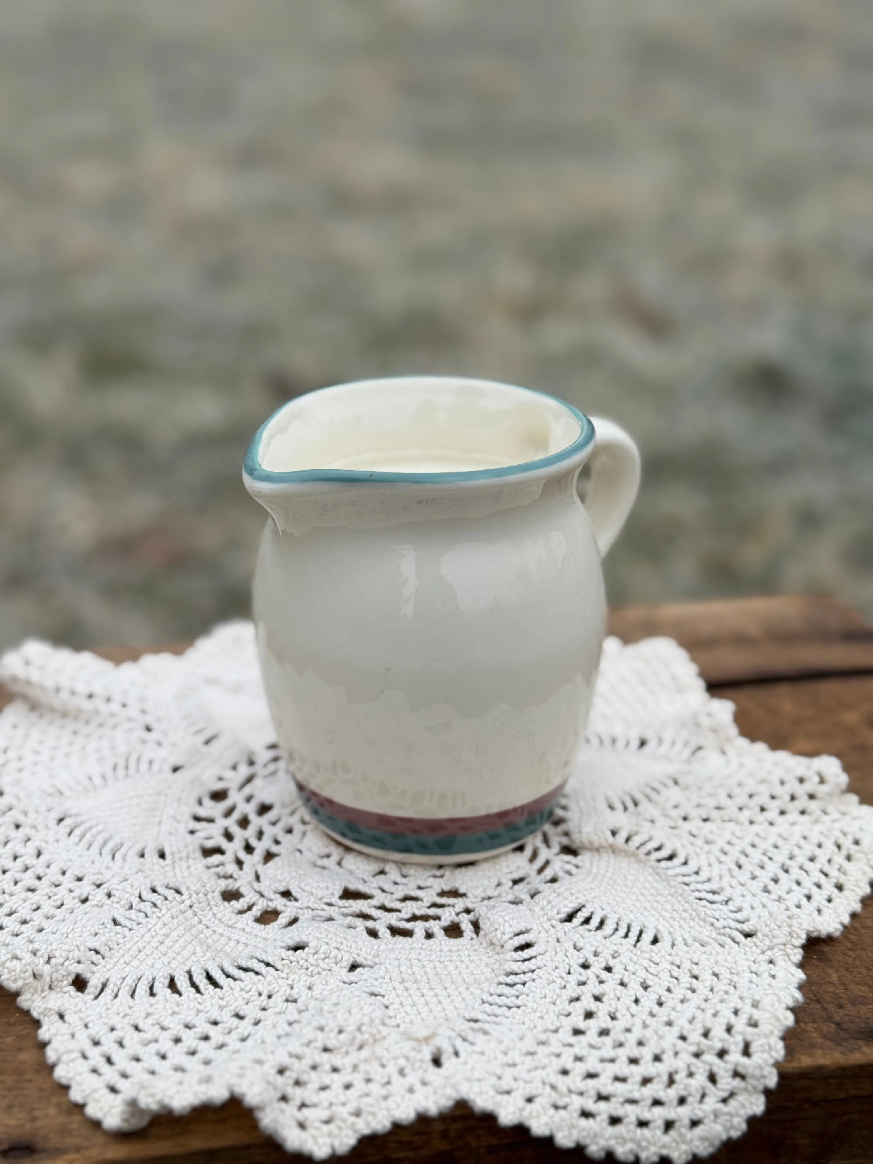 Vintage Vessel Collection ~ Strawberries & Cream100% Soy Wax Candle