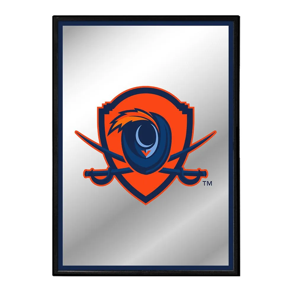 Virginia Cavaliers: Shield - Framed Mirrored Wall Sign