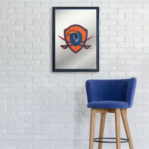 Virginia Cavaliers: Shield - Framed Mirrored Wall Sign