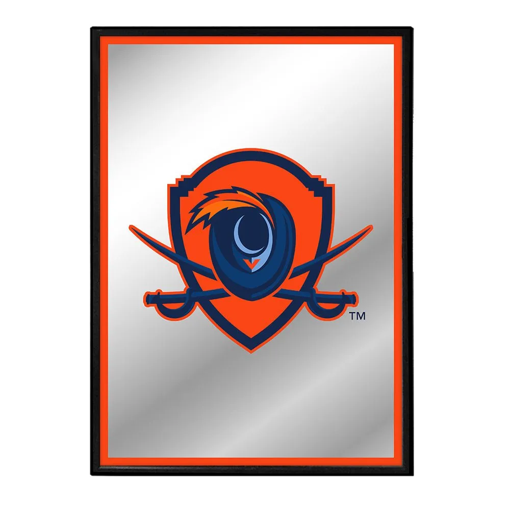 Virginia Cavaliers: Shield - Framed Mirrored Wall Sign