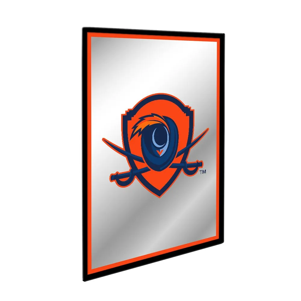 Virginia Cavaliers: Shield - Framed Mirrored Wall Sign