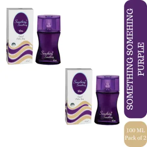 Viwa Something Something Purple perfume 100ml Each (Pack fo 2)