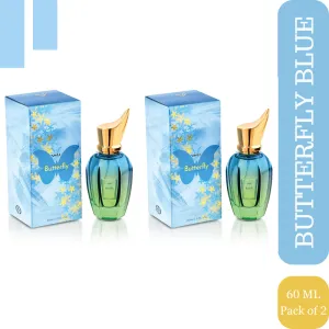 Viwa VMJ Butterfly Blue Eau De Parfum 60ml Each (Pack of 2)