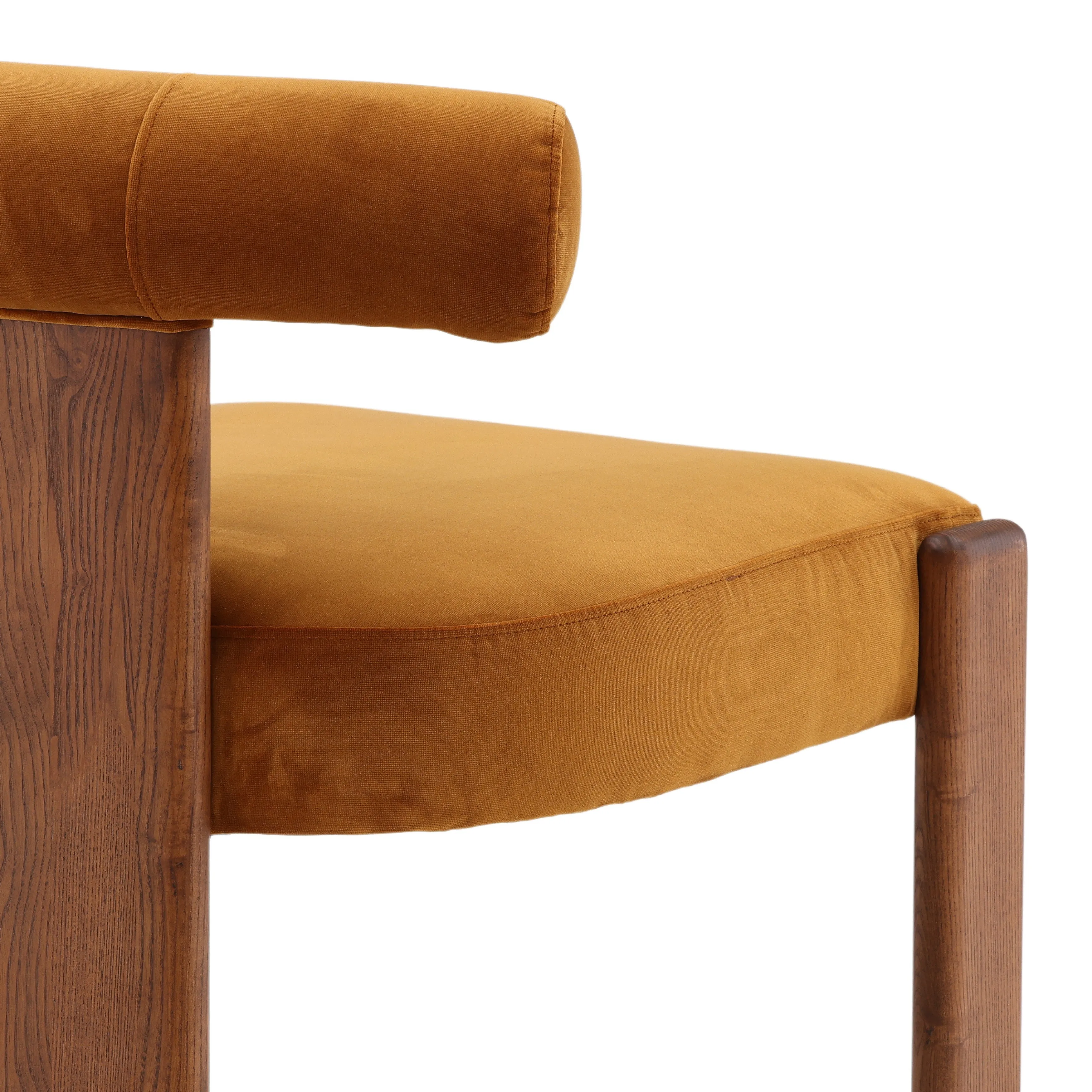 Vogue Vintage Velvet Diner Seat