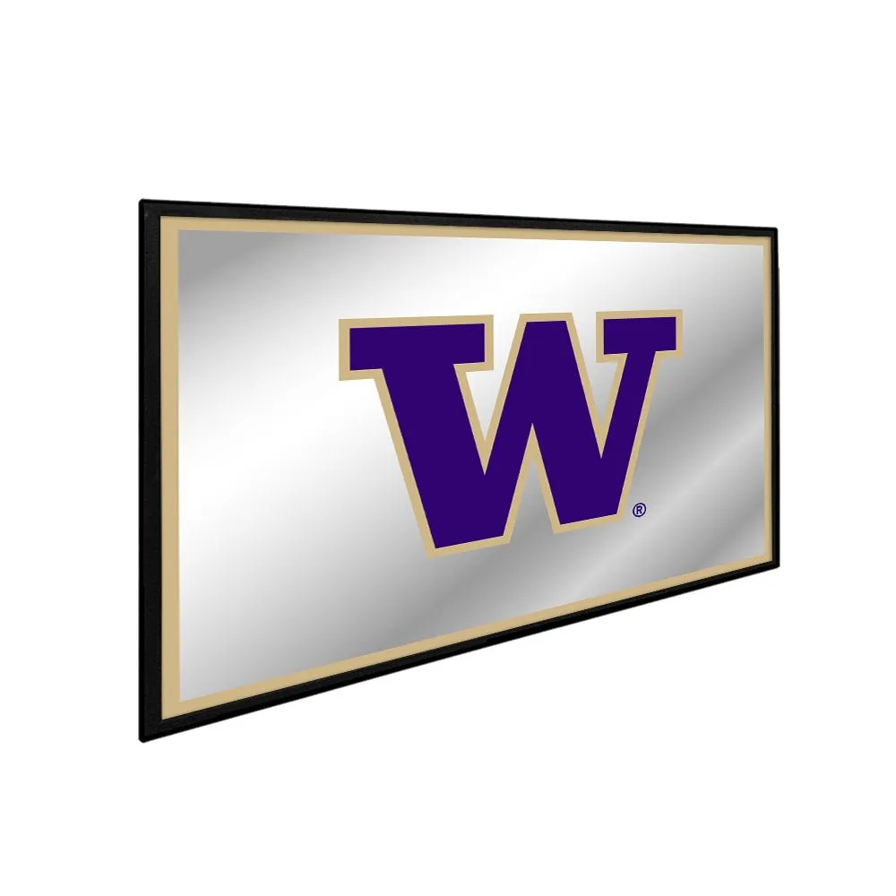 Washington Huskies: Framed Mirrored Wall Sign