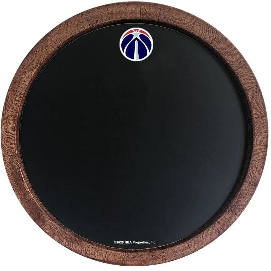 Washington Wizards: Chalkboard "Faux" Barrel Top Sign