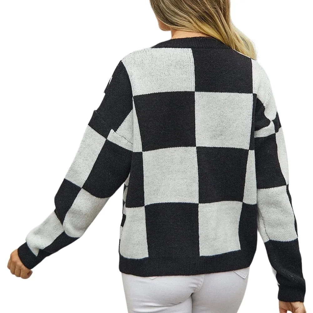 Whispering Plaid Cascade Cardigan