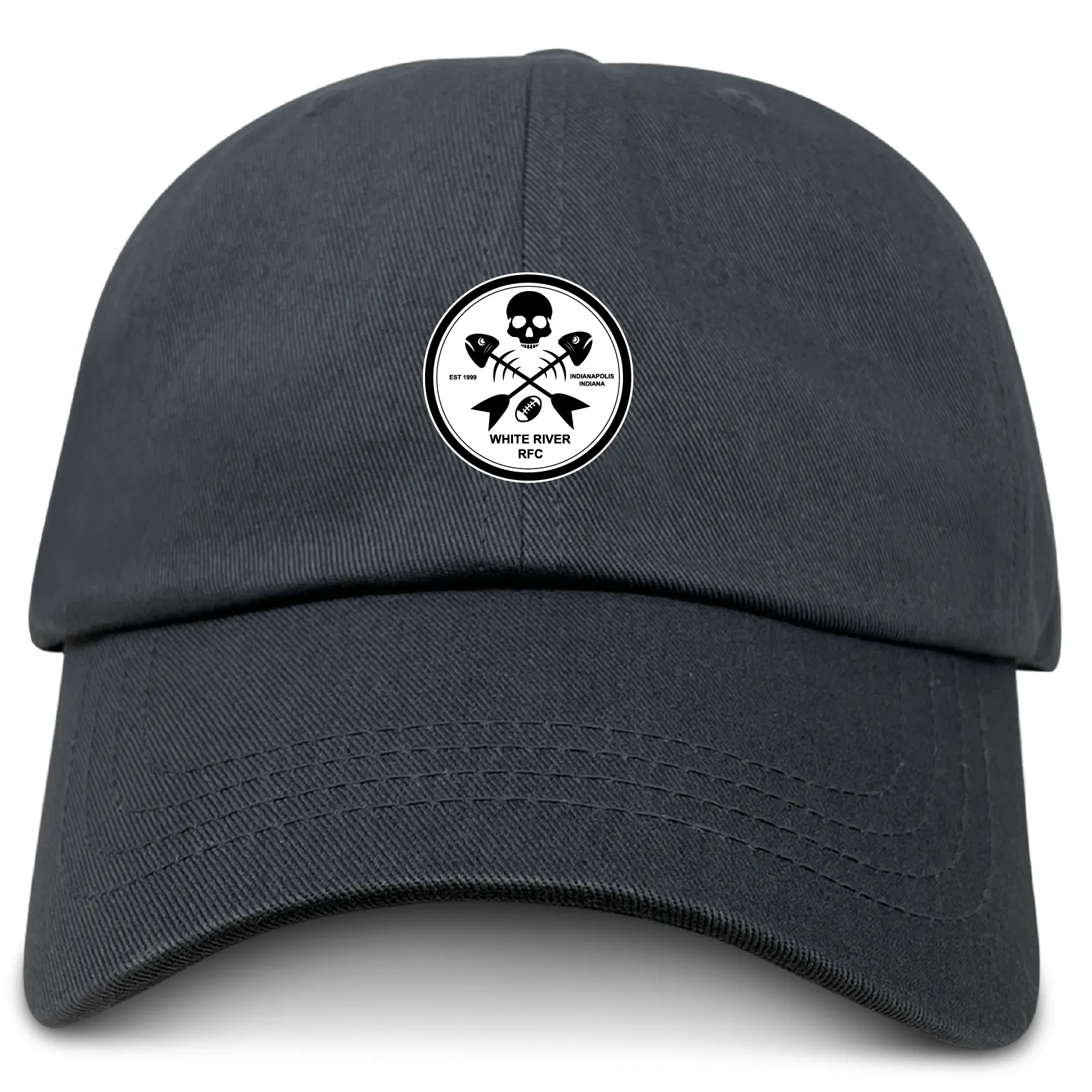 White River RFC Adult Low-Profile Cotton Twill Dad Cap