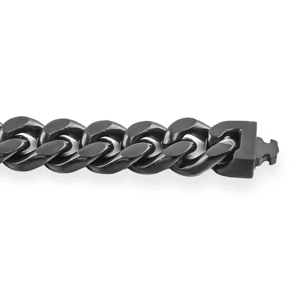 WIC | Black Samurai Cuban Bracelet