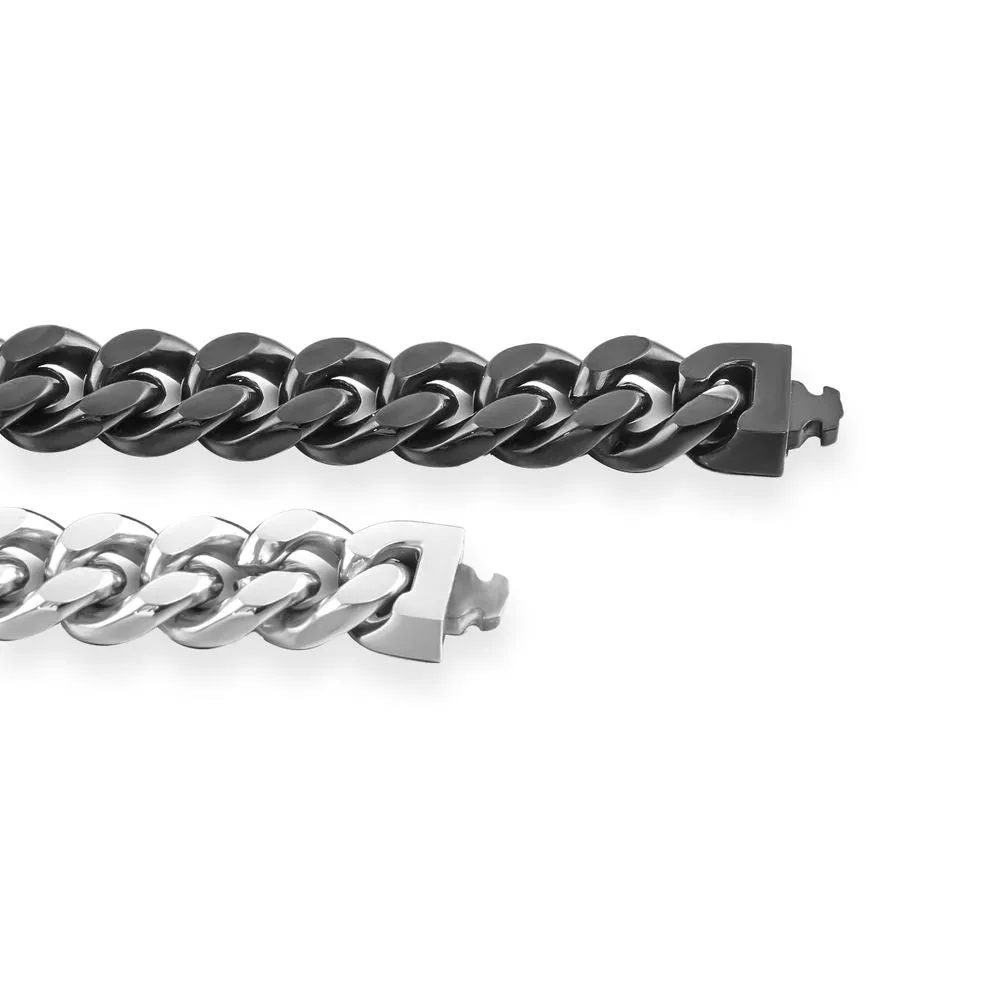 WIC | Black Samurai Cuban Bracelet