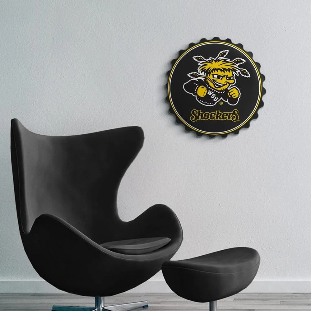 Wichita State Shockers: Bottle Cap Wall Sign