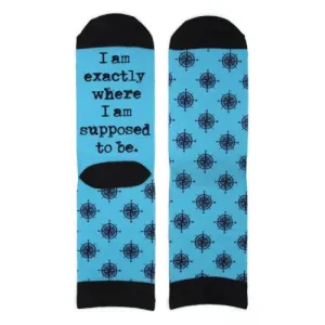 Women's Where I'm Supposed to Be Socks