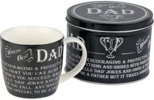 Worlds best dad Arora Ultimate  - Mug in a Tin