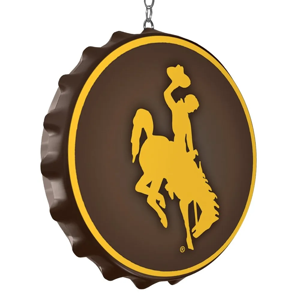 Wyoming Cowboys: Bottle Cap Dangler