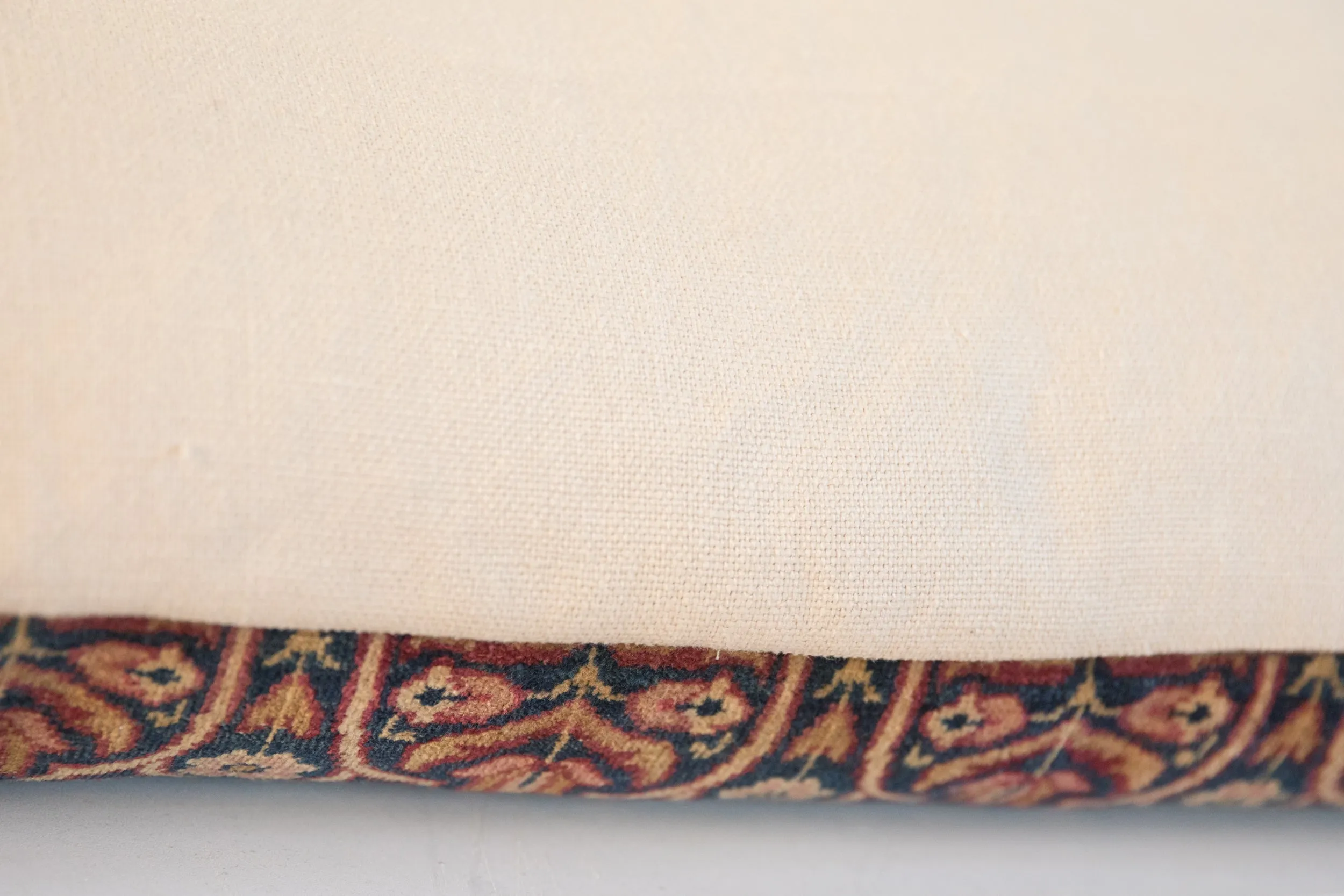 XL Vintage Rug Fragment Pillow 24x36