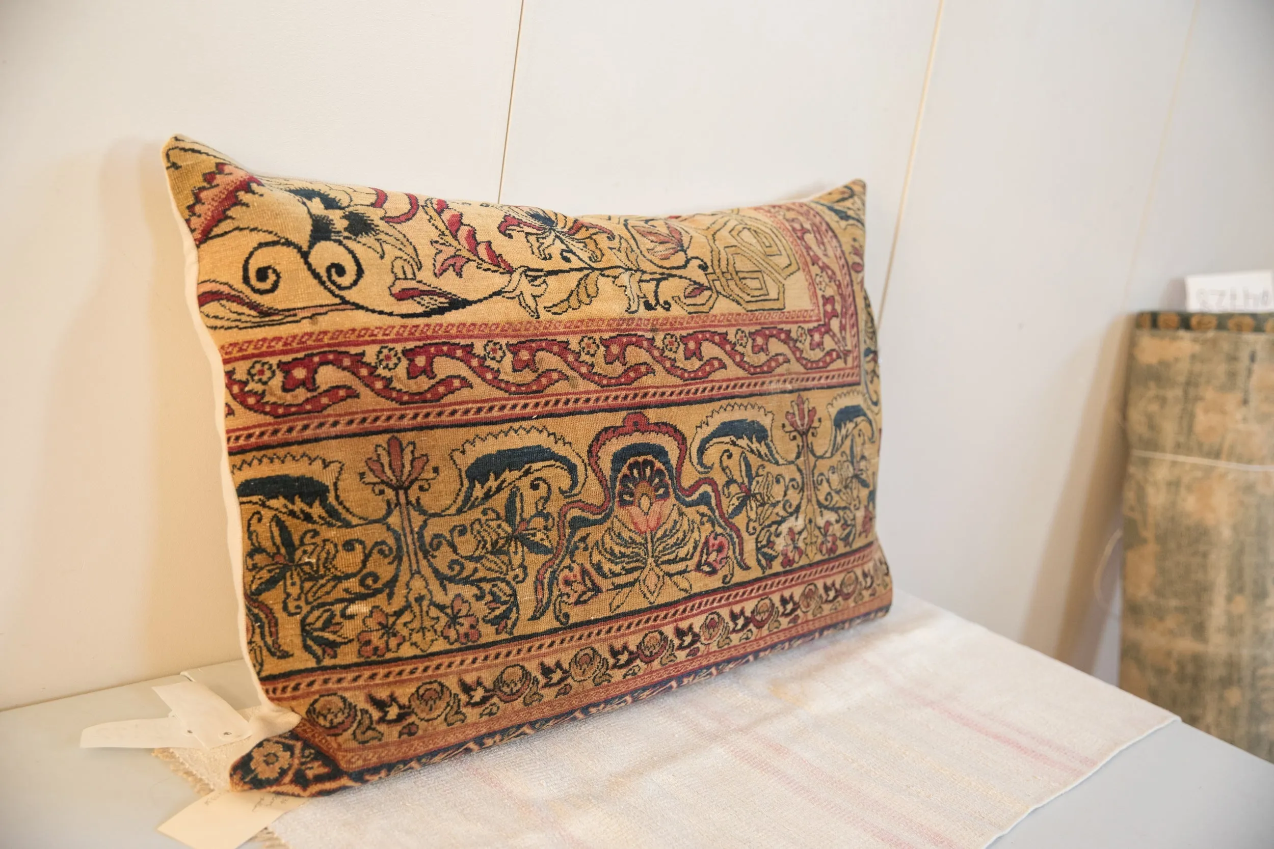 XL Vintage Rug Fragment Pillow 24x36