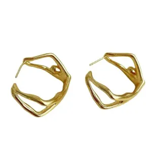 Y2K Gymnast Hoop Earrings for a Stylish Aesthetic Outfit
