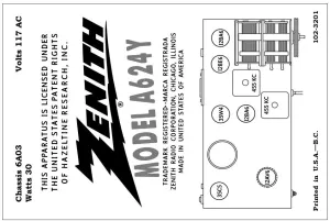 ZENITH-A624Y