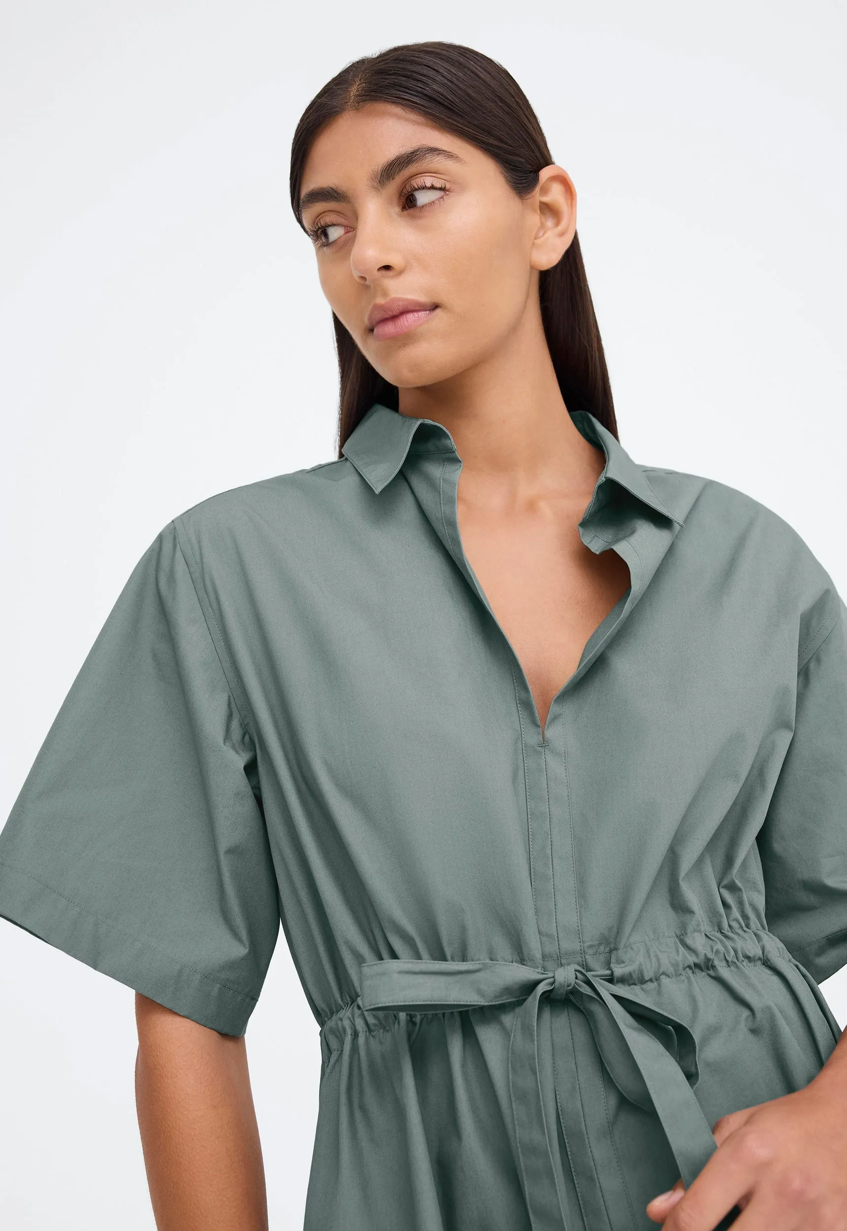 Zinc Dress - Loden