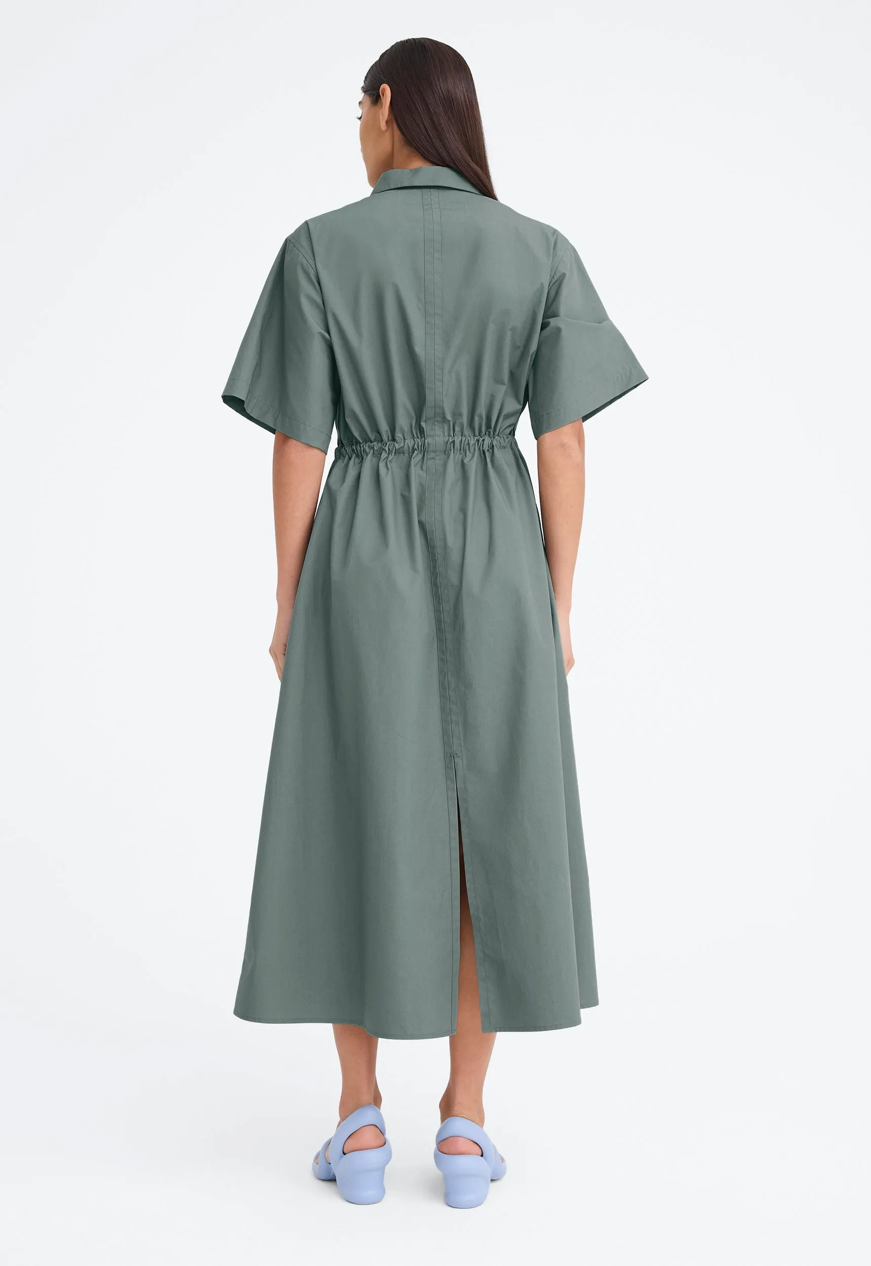 Zinc Dress - Loden